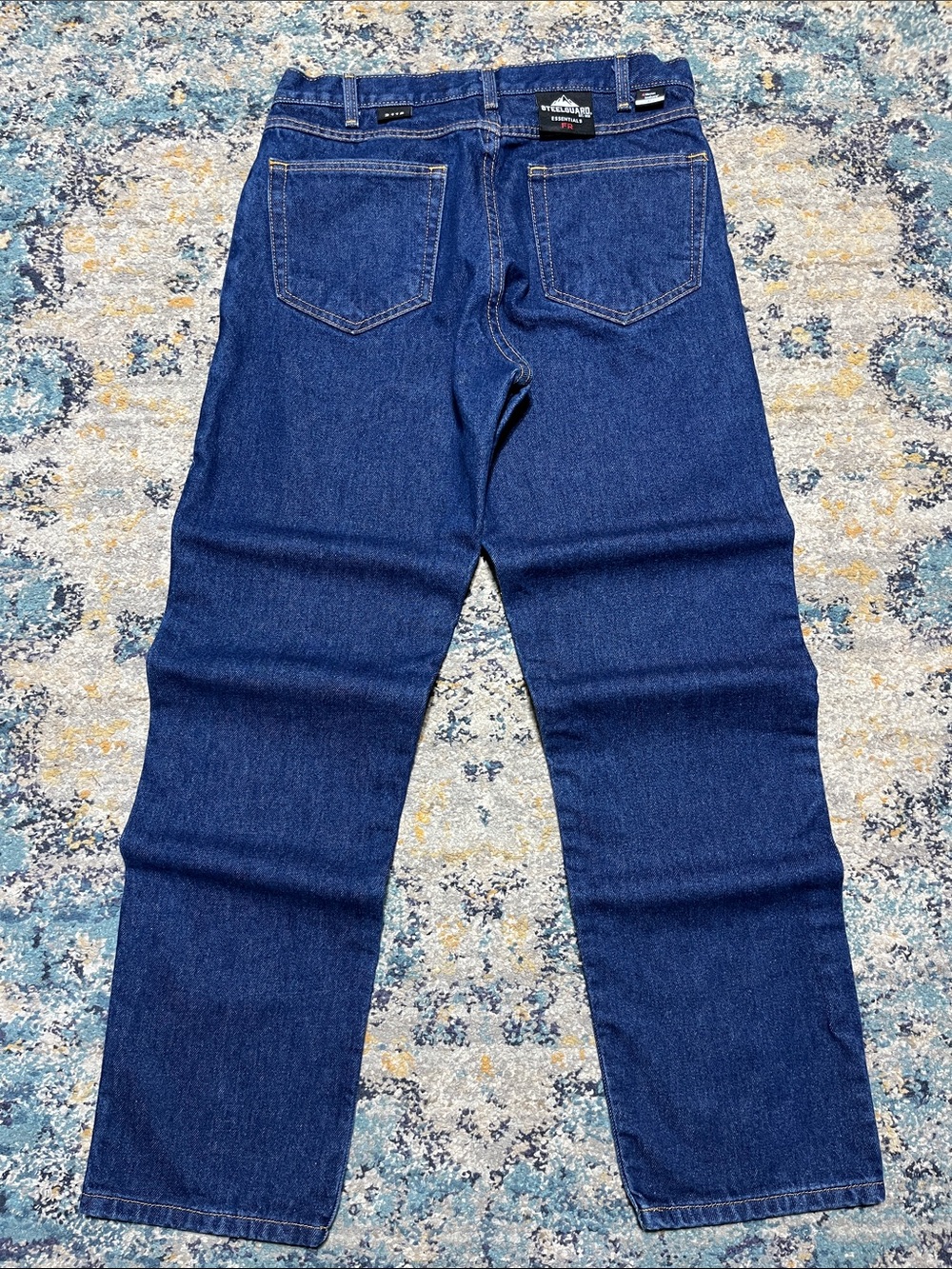 Steelguard CAT 2 FR Jeans in Dark Blue Denim Size 32X32